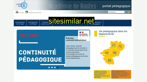 www.pedagogie.ac-nantes.fr alternative sites