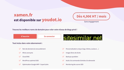 xamen.fr alternative sites