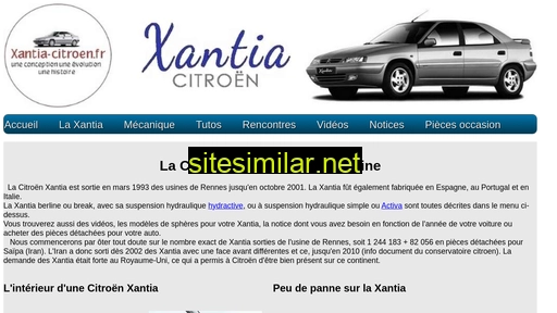 xantia-citroen.fr alternative sites