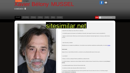 xavierbelony-mussel.fr alternative sites