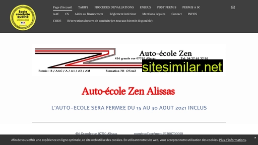 auto-école-zen-alissas.fr alternative sites