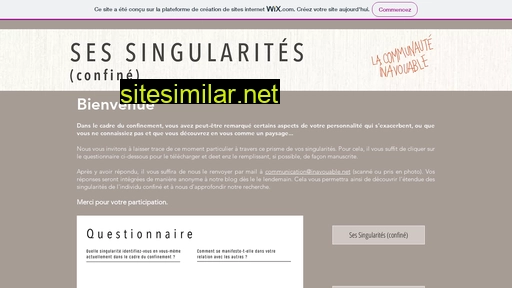 ses-singularités.fr alternative sites