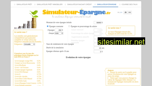 simulateur-épargne.fr alternative sites