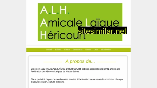 Amicale-laïque-hericourt similar sites
