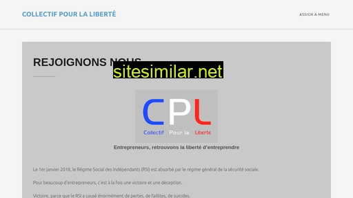 collectifpourlaliberté.fr alternative sites
