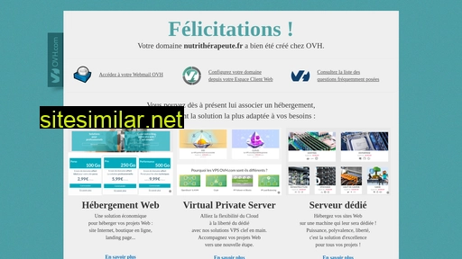 nutrithérapeute.fr alternative sites