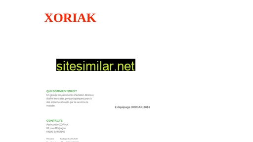 xoriak.fr alternative sites