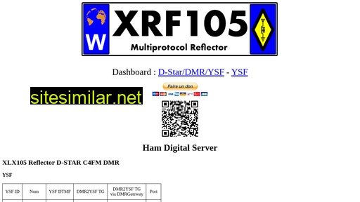 xrf105.fr alternative sites
