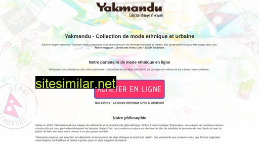yakmandu.fr alternative sites
