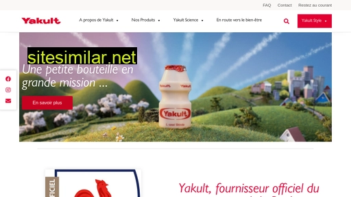 yakult.fr alternative sites