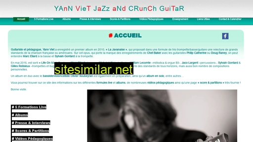 yannvietjazzandcrunchguitar.fr alternative sites
