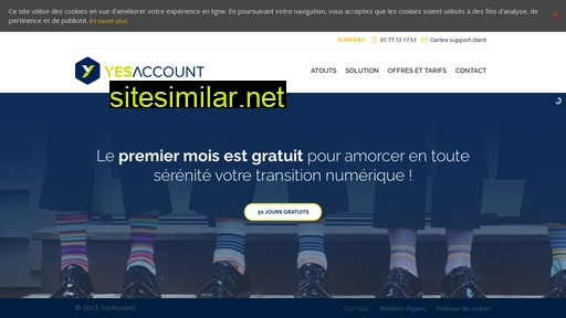 yesaccount.fr alternative sites