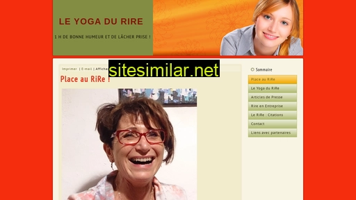 yoga-rire.fr alternative sites