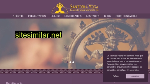 yoga-santosha.fr alternative sites