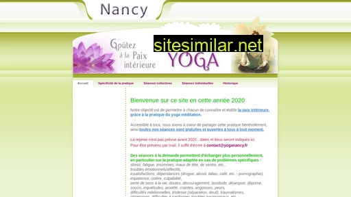 yoganancy.fr alternative sites