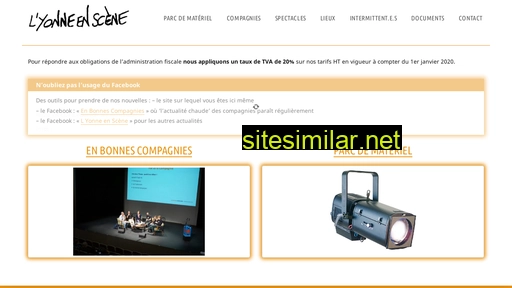 yonneenscene.fr alternative sites