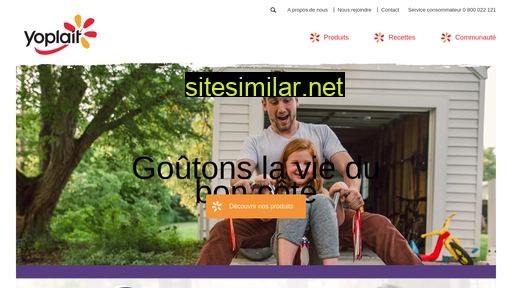 yoplait.fr alternative sites