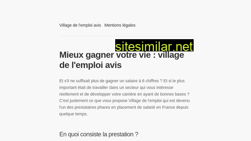 yourprojectinfo.fr alternative sites