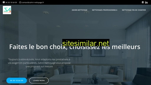 zahiri-nettoyage.fr alternative sites