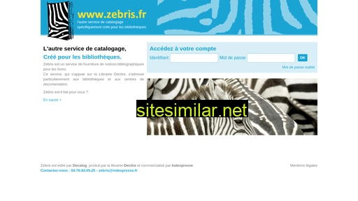 zebris.fr alternative sites