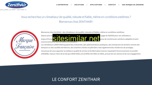 zenithair.fr alternative sites