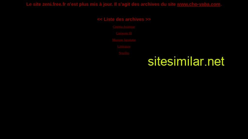 zeni.free.fr alternative sites