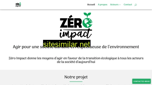 Zero-impact similar sites
