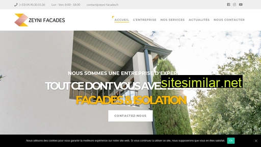 zeyni-facades.fr alternative sites