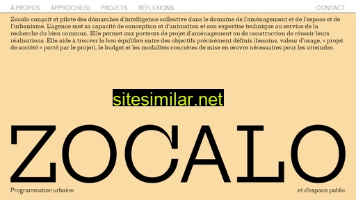 zocalo.fr alternative sites