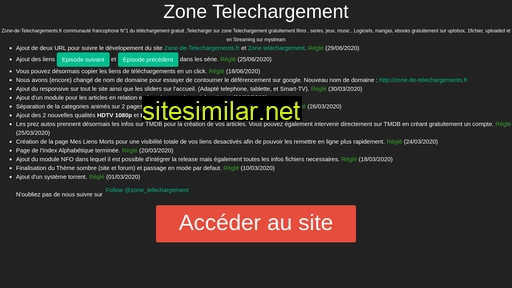 zone-de-telechargements.fr alternative sites