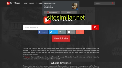 tinyzonetv.fun alternative sites