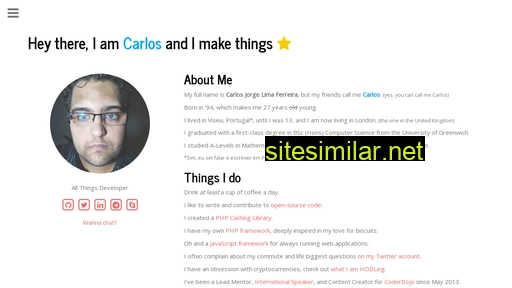 Carlos similar sites