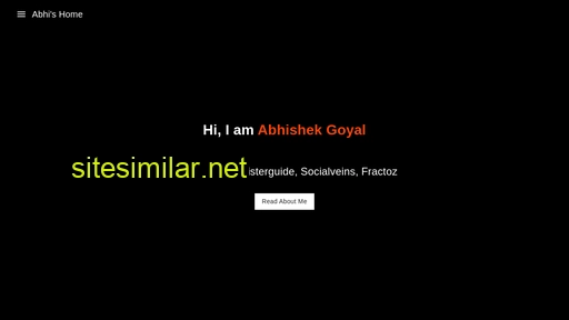 Abhishekgoyal similar sites