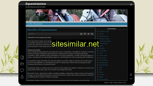 equestrianism-blog.ga alternative sites