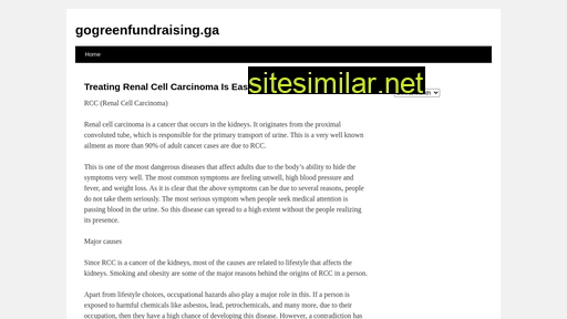 gogreenfundraising.ga alternative sites