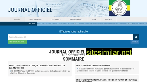 Journal-officiel similar sites