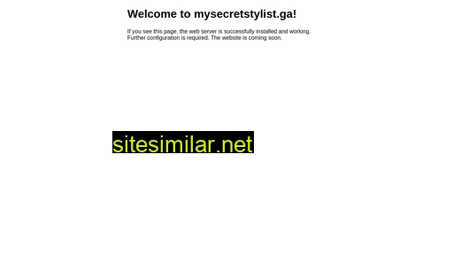Mysecretstylist similar sites