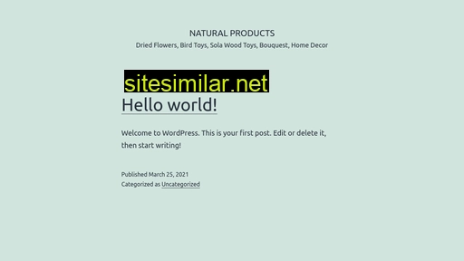 naturalproducts.ga alternative sites