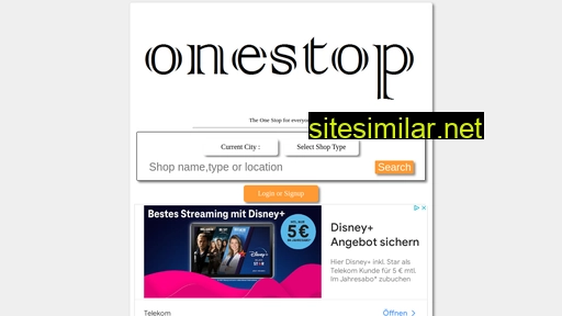 Onestop similar sites