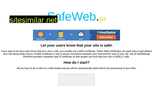 Safeweb similar sites