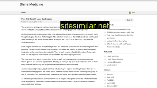 Shinemedicine similar sites