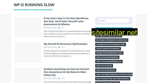 Wp-page-load-speed similar sites