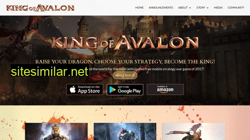 kingofavalon.game alternative sites