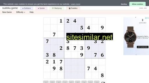 sudoku.game alternative sites