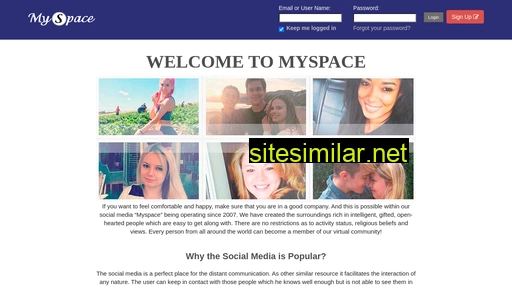 myspace.ge alternative sites