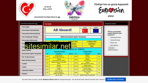 Eurovision-turkey-love similar sites