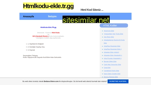 htmlkodu-ekle.tr.gg alternative sites