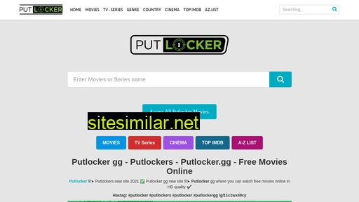 putlocker.gg alternative sites