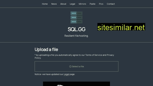 Sql similar sites