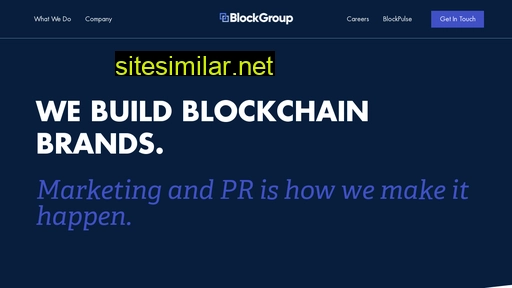 Blockgroup similar sites